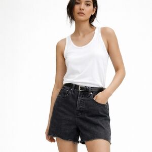 BDG Urban Outfitters Black Denim Shorts High Rise | Vintage Wash | Size 24